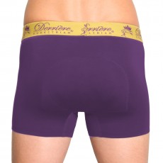 Derriere Equestrian Men's Performance Padded Shorty (Purple)