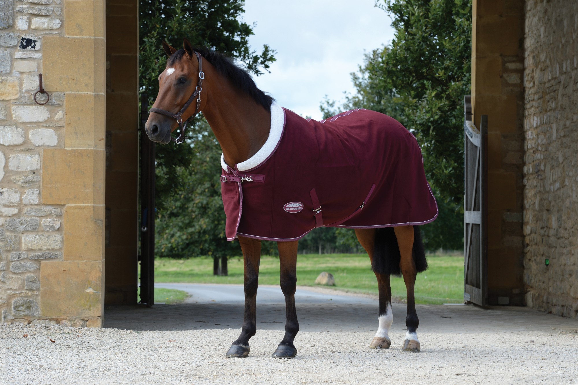WeatherBeeta Scrim Cooler Standard Neck - Marine/Rouge/Blanc