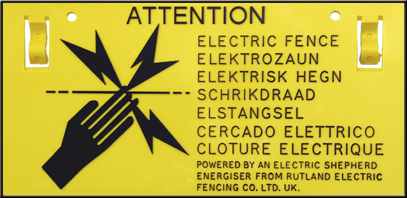 Rutland Warning Signs - Old Dairy Saddlery