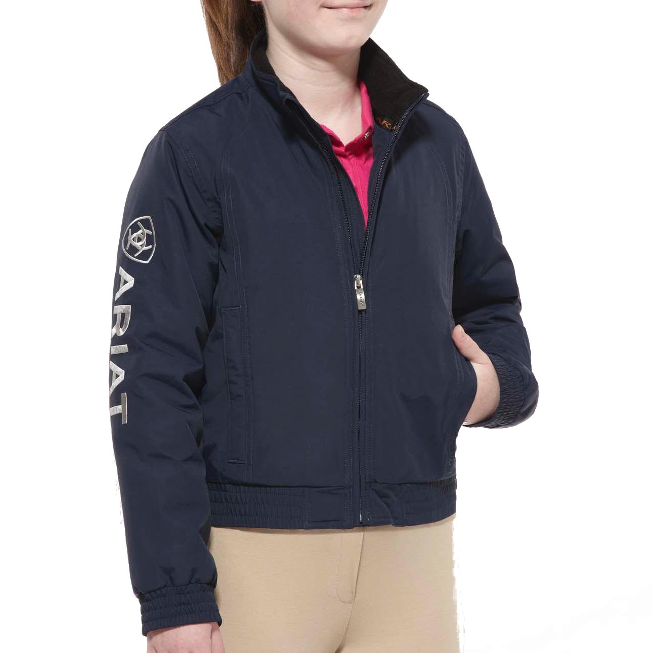 Ariat Youth Stable Team Jacket (Navy) Old Dairy Saddlery