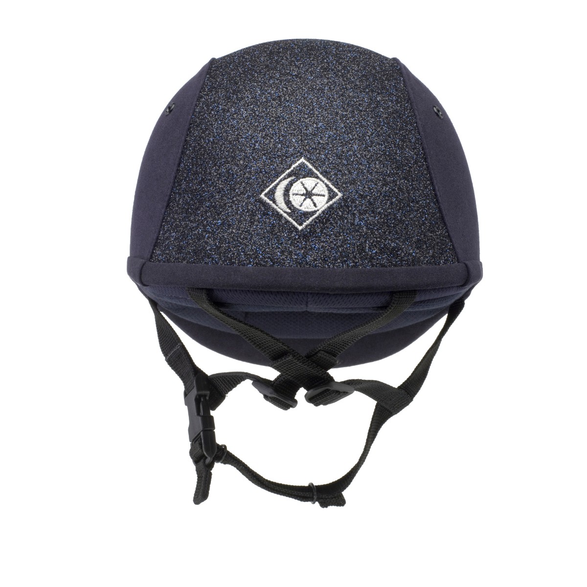 Charles Owen YR8 Sparkly Riding Hat (Navy) Old Dairy Saddlery