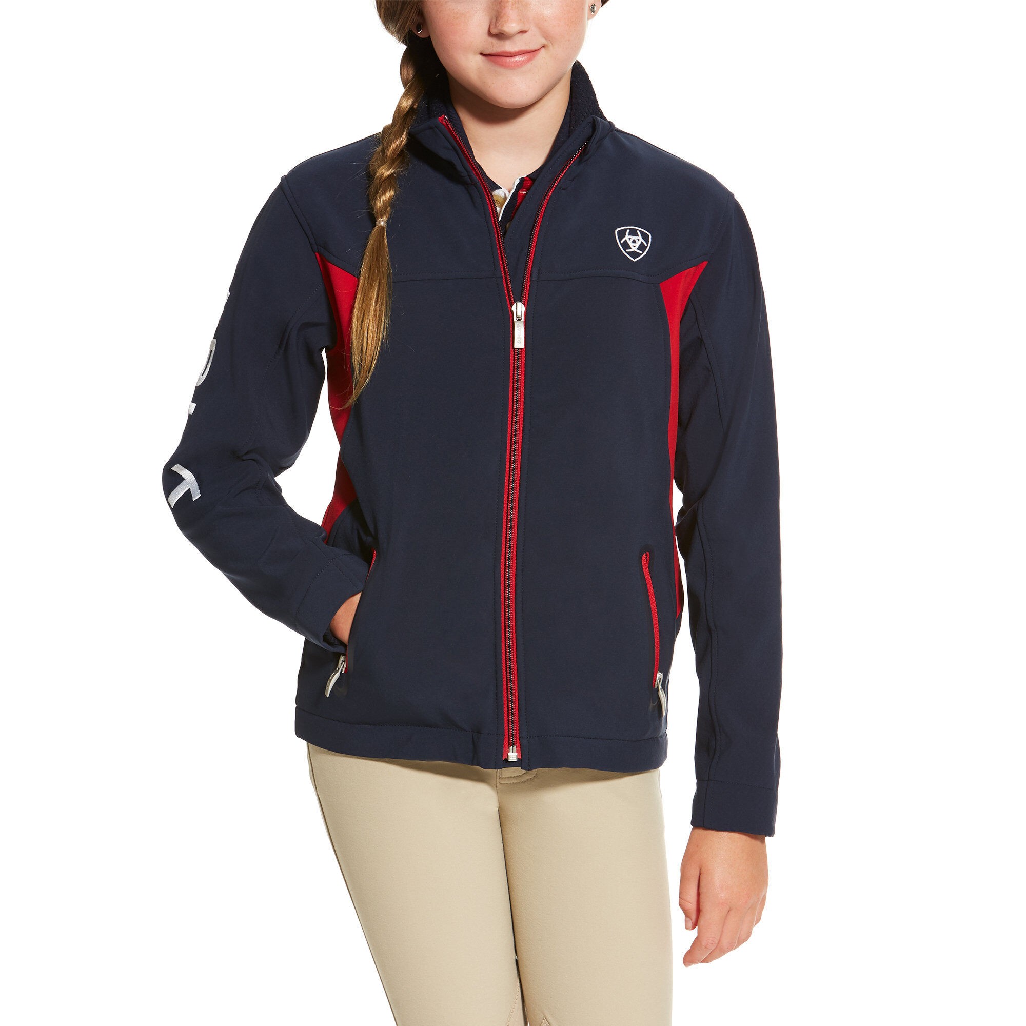 ariat softshell team jacket