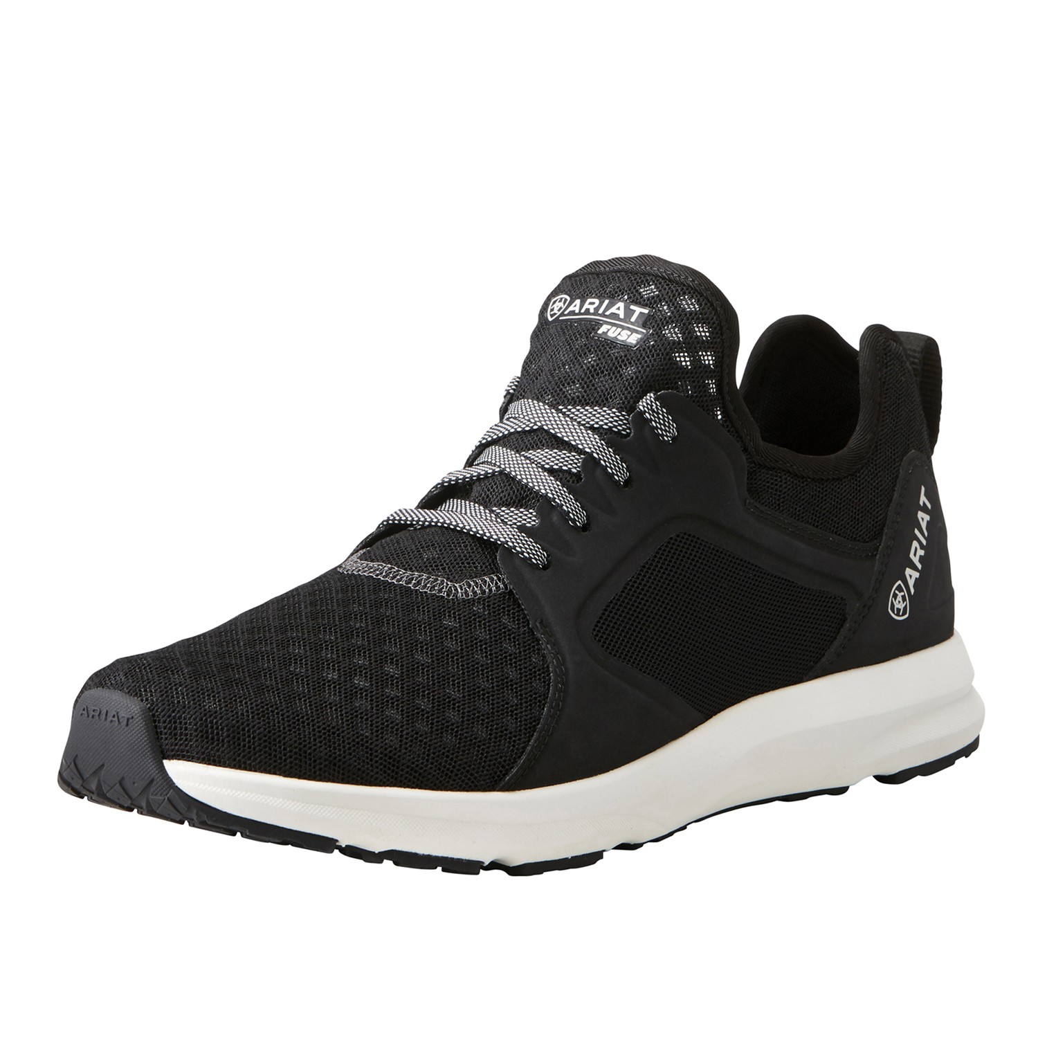 Black Mesh Ariat Men's Fuse Athletic Shoe Old Dairy Saddlery