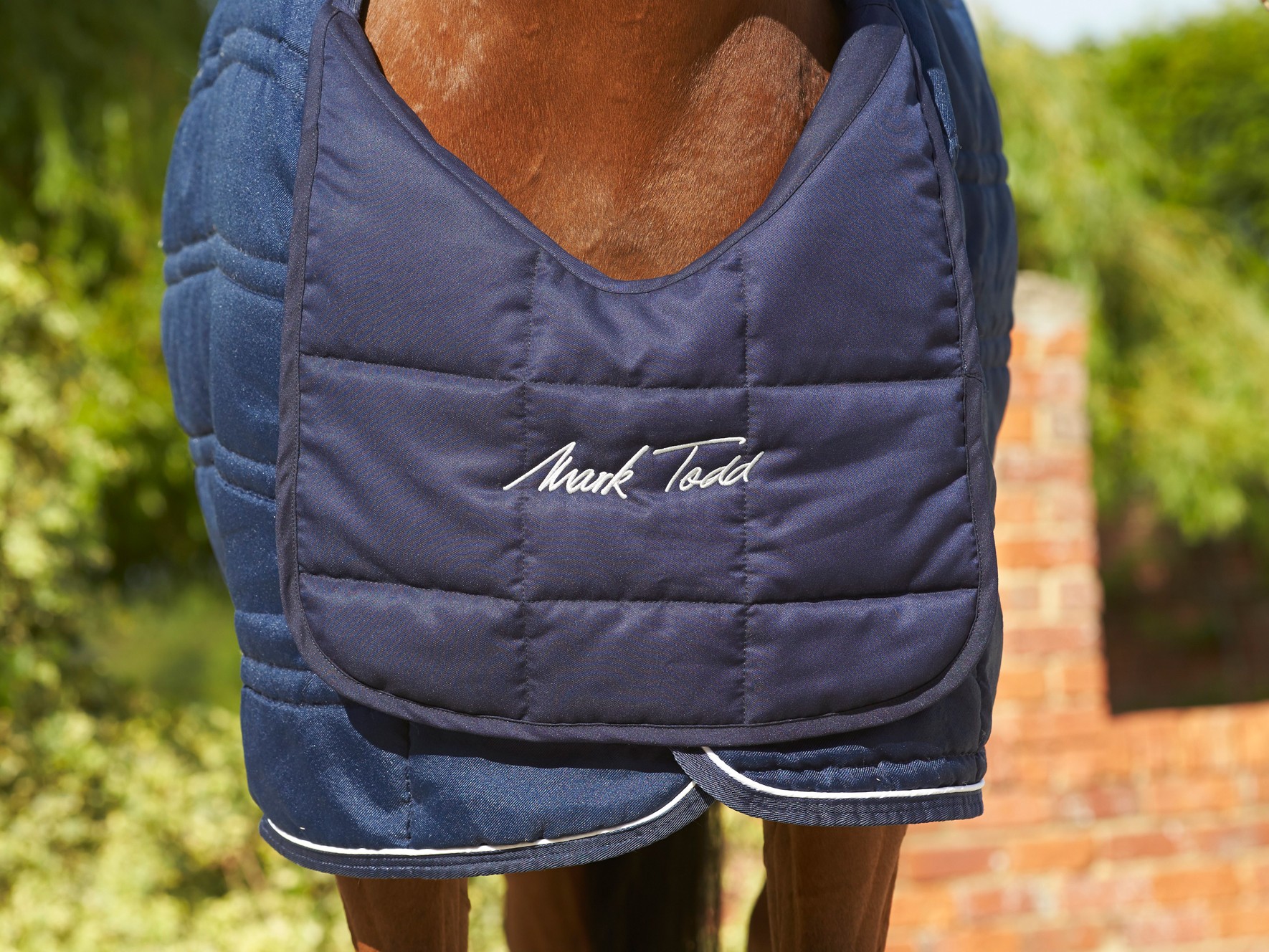 Mark Todd Rug Buckle Protector Navy Old Dairy Saddlery