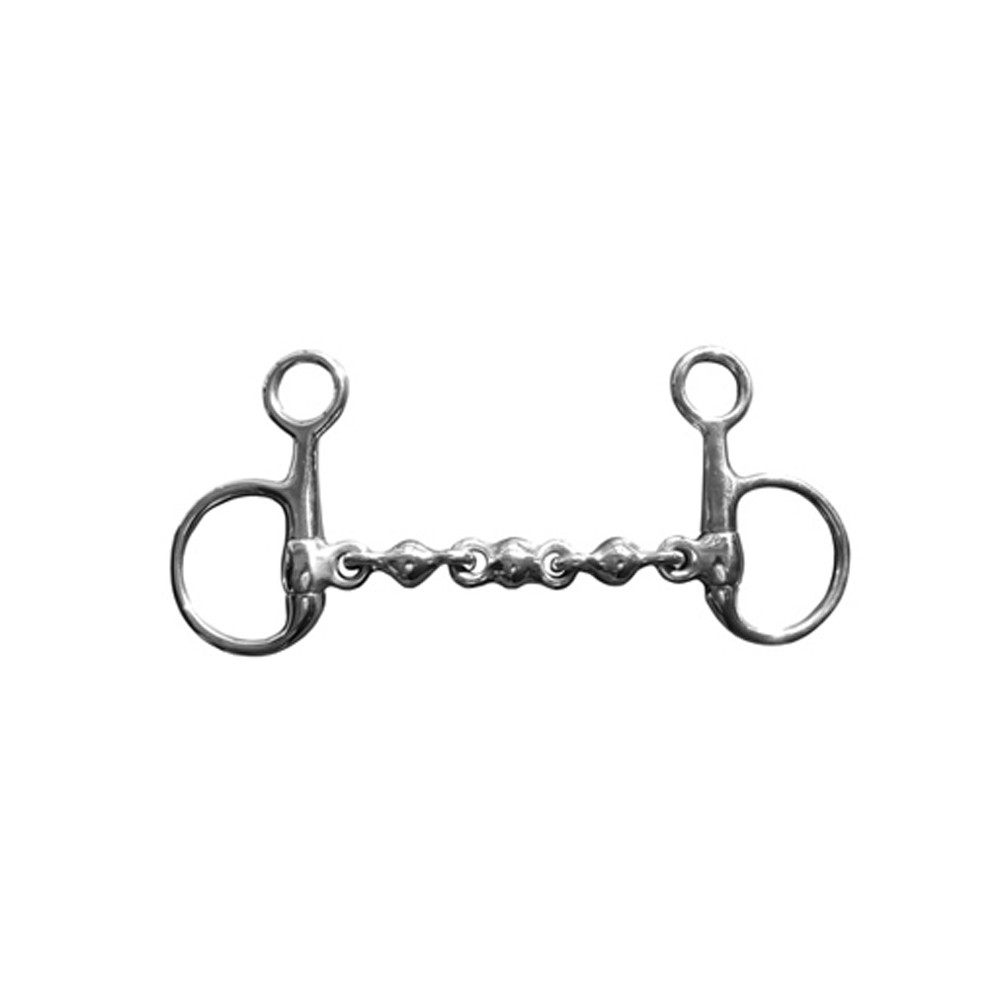 thumbnail image 2 of Waterford Brass Alloy Hanging Cheek Snaffle Horse Bit – All Sizes By On Time Trader England® 2 of 3