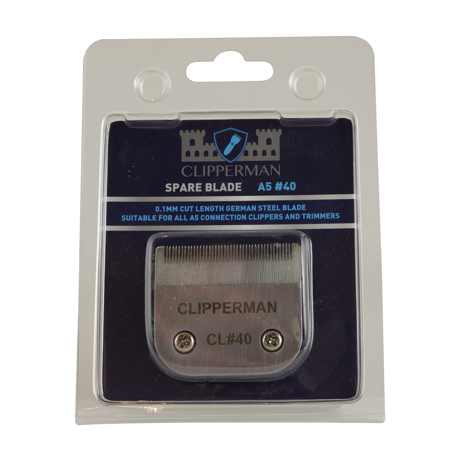 Clipperman A5 #40 German Steel Blade Set - Old Dairy Saddlery