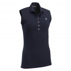 Ariat Women's Sleeveless Prix Polo 2.0 (Navy)