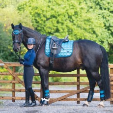 *OUTLET* Woof Wear Vision Dressage Saddle Cloth (Ocean)