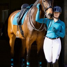 *OUTLET* Woof Wear Close Contact Saddle Cloth Colour Fusion (Ocean)