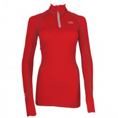 Woof Wear Ladies Performance Riding Shirt (Royal Red)