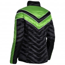 Equisafety Adults Vincenzo Quilted Jacket (Green/Black)