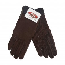 Saddlecraft Adults Gripfast Gloves (Brown)
