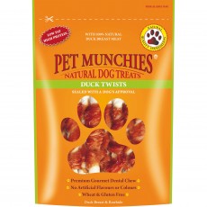 Pet Munchies Natural Dog Treats (Duck Twists) Pet Munchies Natural Dog Treats (Duck Twists)