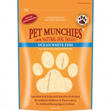 Pet Munchies Natural Dog Treats (Ocean White Fish) Pet Munchies Natural Dog Treats (Ocean White Fish)