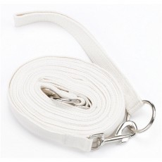 Hy Draw Reins with Clips (White)