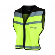 Equisafety Air Waistcoat - Please Pass Wide & Slow (Yellow)