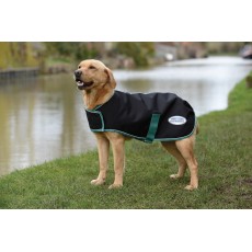 Weatherbeeta Green-Tec - 900D Dog Coat - Medium (Black/Bottle Green)
