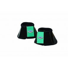 Weatherbeeta Impact Bell Boots (Black/Turquoise)