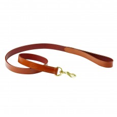 Weatherbeeta Leather Dog Lead (Tan)