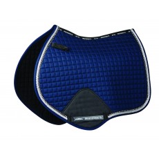 Weatherbeeta Prime Bling Jump Shaped Saddle Pad (Navy)