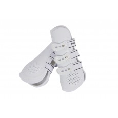 Weatherbeeta Pro Air Open Front Boots (White)