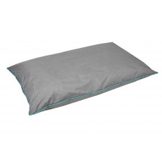 Weatherbeeta Waterproof Pillow Dog Bed (Grey/Turquoise)