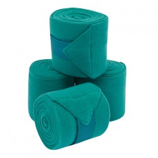 Saxon Coordinate Fleece Bandages 4 Pack (Teal)