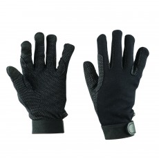 Dublin Adult's Thinsulate Winter Track Riding Gloves (Black)