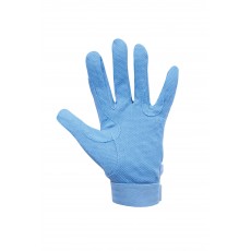 Dublin Adult's Track Riding Gloves (Blue)