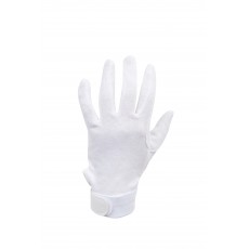 Dublin Adult's Track Riding Gloves (White)