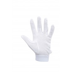 Dublin Adult's Track Riding Gloves (White)