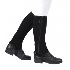 Dublin Child's Easy-Care Half Chaps II (Black)