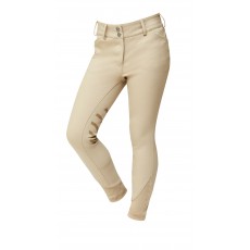 Dublin Child's Prime Gel Knee Patch Breeches (Beige)