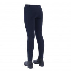 Dublin Child's Supa-Fit Pull On Knee Patch Jodhpurs (Navy)