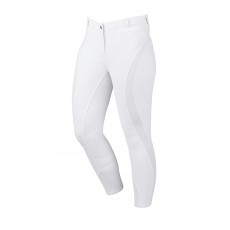 Dublin Ladies Edge Gel Full Seat Breeches (White)