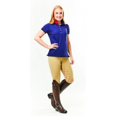 Dublin Ladies Lily Cap Sleeve Polo (True Navy)