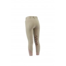 Dublin Ladies Prime Gel Knee Patch Breeches (Beige)