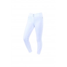 Dublin Ladies Pro Form Gel Knee Patch Breeches (White)