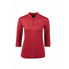Dublin Ladies Sculptor 3/4 Event Top (Maroon) Dublin Ladies Sculptor 3/4 Event Top (Maroon)