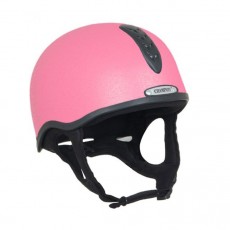 Champion (Ex Display) Junior X-Air Helmet Plus Hat (Pink) (Size 52-53cm)