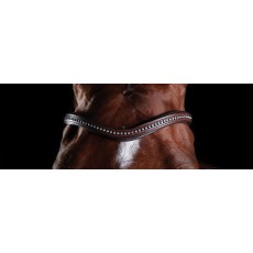 Collegiate Comfitec Sheepskin Bridle (Brown)