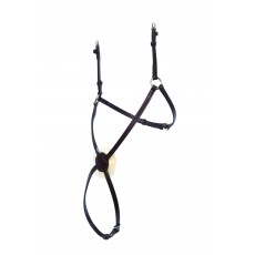 Collegiate Mono Crown Grackle Noseband (Black)