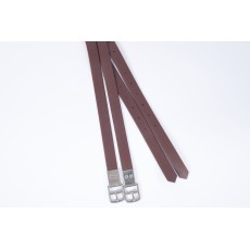 Collegiate Synthetic Stirrup Straps (Brown)