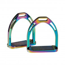 Korsteel Aluminium Stirrups (Rainbow)