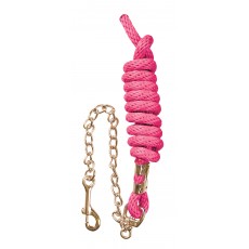 Roma Brights Lead With Chain (Hot Pink)