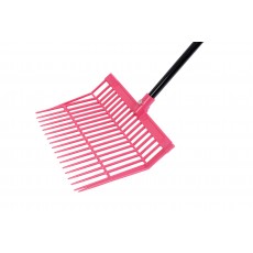 Roma Brights Revolutionary Stable Rake With Handle (Hot Pink)