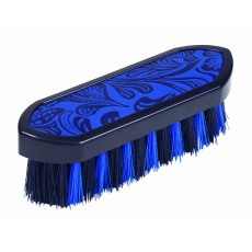 Roma Equi Leather Back Soft Touch Dandy Brush (Blue)