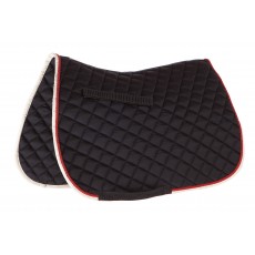 Roma Grand Prix All Purpose Saddle Pad (Navy/Red/White)