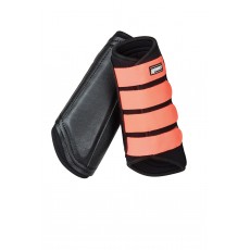 Roma Neoprene Brushing Boots (Black/Orange)