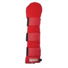 Roma Padded Tail Wrap (Red)